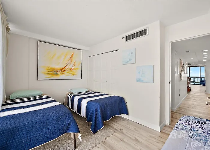 Century One-beautiful 2 Bed Oceanfront With Indoor Pool!
